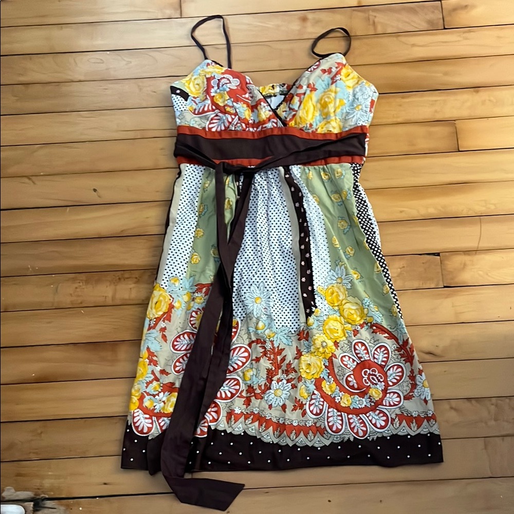 Teeze Me Multicolor Floral Dress